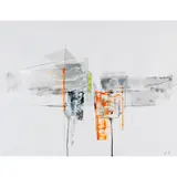 Rue Saint Dominique by Aldric Beckmann, 2012, Technique mixte acrylique et crayon sur papier, sold Oct 2016