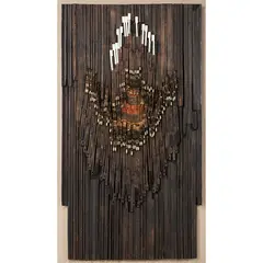 L'aigle by Vic Gentils, 1964, Bois, métal et touches de piano sous plexiglas, sold Jun 2016