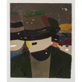 Brelan by Eduardo Arroyo, 1983, Aquarelle sur papier, sold Jun 2016