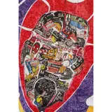 2026 Dogonoum@odiokashuffle by Ernest Dükü, 2013, Technique mixte et collage sur papier de Chine froissé, sold Jun 2016
