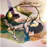 People were enormously upset by Bruce Clarke, 2009, Acrylique sur toile, sold Jun 2016
