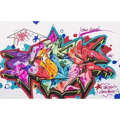 Sans titre by Cope 2, 2013, Marqueur et feutre sur papier, sold May 2016
