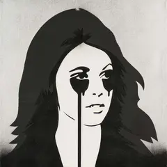 Roman Polanski's Black on Black Nightmare by Pure Evil, 2011, Peinture aérosol sur toile, sold May 2016