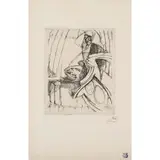 Le song de la cloche - 1912 by František Kupka, Eau-forte imprimée sur Vergé fort, signée, sold May 2016