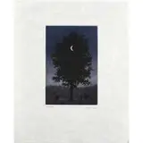 Le 16 septembre - 1968 by René Magritte, Eau-forte en couleurs, imprimée sur Vélin de Rives, signée du cachet et numérotée 6/150, sold May 2016