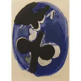 Oiseaux - circa 1955 by Georges Braque, Lithographie en couleurs, signée et numérotée 45/75, sold May 2016