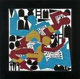 Fuck you by Constantin Xenakis, 2014, Technique mixte sur toile, sold May 2016
