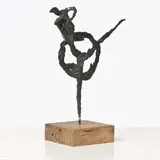 Petite ballerine au tutu by Raffaello Arcangelo Salimbeni, vers 1957, Bronze, sold Dec 2015