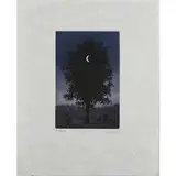 Le 16 septembre by René Magritte, 1968, Eau-forte en couleurs, imprimée sur Japon nacré signée du cachet et numérotée 6/150, sold Dec 2015