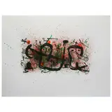 Ma de proverbis by Joan Miró, 1970, Lithographie en couleurs, épreuve signée (75 épreuves numérotées), sold Dec 2015