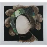 Femme au turban by Manolo Valdés, circa 2000, Eau-forte en couleurs et collage - fragments de la charmeuse de serpents du Douanier Rouss, sold Dec 2015