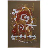 Chevauchée - brun by Joan Miró, 1969, Lithographie en couleurs, signée et numérotée 65/75 au crayon rose, sold Dec 2015