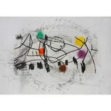 Gravures pour une Exposition by Joan Miró, 1973, Eau-forte et aquatinte en couleurs, épreuve signée et dédicacée, sold Dec 2015