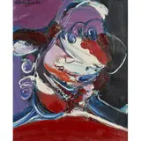 Le poète voyou by John Christoforou, 1968, Huile sur toile, sold Nov 2015