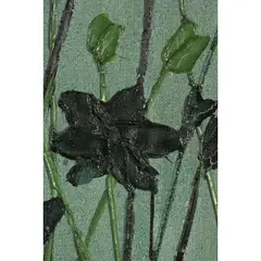 Fleurs by Thanos Tsingos, 1959, Huile sur toile, sold Nov 2015
