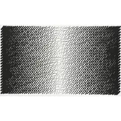 Segments inclinés / A by Vera Molnár, 1984-2012, Acrylique sur toile, sold Nov 2015