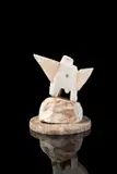 Angelot by Pierre Szekely, 2000, Marbre polychrome, sold Nov 2015