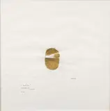 L'Oeuf d'Or by Pierre Szekely, 1977, Estampe or sur ciment, sold Nov 2015