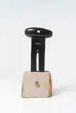 Sartre by Pierre Szekely, 1985, Marbre noir de Belgique, sold Nov 2015