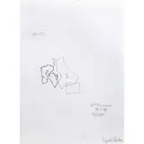 DONDI WHITE by Dondi White, Crayon sur papier, sold Oct 2015