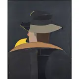 Fausto King Kong by Eduardo Arroyo, 1976, Collage et papier de verre, sold Oct 2015