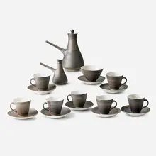 Coffee Set by Lucie Rie, United Kingdom, sold Sep 2017