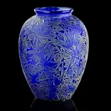 Rare "martin-pêcheurs" Vase by René Lalique, France, sold Sep 2017