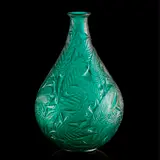 "Sauge" vase by René Lalique, France, sold Sep 2017