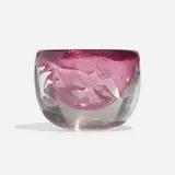 Vase by Andries Copier, c. 1940, glass, sold Apr 2023
