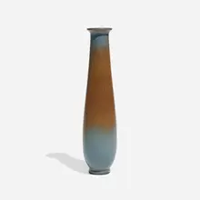 Vase by Berndt Friberg, c. 1961, glazed stoneware, sold Apr 2023
