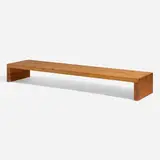 Bench by Sven Larsson, c. 1965, pine, sold Apr 2023