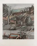 New England Artist Festival and Showcase by Scott Prior, Lithograph. 1979, offered May 2020