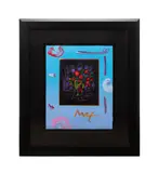 Romance by Peter Max, acrylic on lithograph, sold Feb 2025