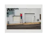 Untitled - Painting Over - 2018 by Chip Simone, chromogenic print, sold Feb 2025