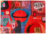 born 1949). "The Interview" - 1984 by Lawrence J. Philp, acrylic on paper, sold Feb 2025