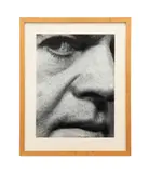 Irving" - 1980 by John Coplans, silver gelatin print on glossy paper, sold Feb 2025
