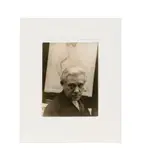 Abraham Walkowitz" - 1937 by Carl Van Vechten, silver gelatin print on paper, sold Feb 2025