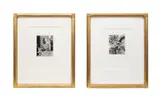 Fernand Leger dans ses Oeuvres" (Fernand Leger in His Works) - circa 1954 by Robert Doisneau, gelatin silver print on paper, sold Feb 2025