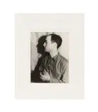 Isamu Noguchi" - 1935 by Carl Van Vechten, silver gelatin print, sold Feb 2025