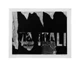 Rome 49" - 1969 by Aaron Siskind, silver gelatin print on semi-gloss paper, sold Feb 2025