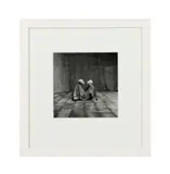 Two Men in White Masks by Irving Penn, gelatin silver print, sold Feb 2025
