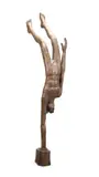 Poise" - circa 1978 by Victor Salmones, bronze, sold Feb 2025