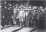 Untitled by Lewis Hine, photograph "Breaker Boys" working in Ewen Breaker of Pennsylvania Coal Co, sold Dec 2021