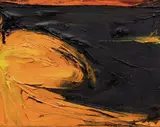 Envol (1964) by Rita Letendre, oil on canvas, sold Dec 2020