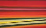 Untitled (1975) by Rita Letendre, oil on canvas, sold Dec 2020