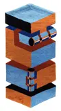Untitled Tapestry by Sorel Etrog, acrylic fibre tapestery, sold Dec 2020