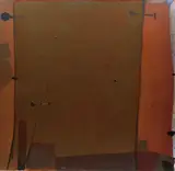 Orange Edge (1979) by Otto Rogers, acrylic on canvas, sold Dec 2020