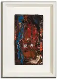 Sans titre, 1970 by Jean Paul Riopelle, oil on board, sold Dec 2020