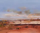 Tar Island by John Hartman, oil on canvas, sold Dec 2020