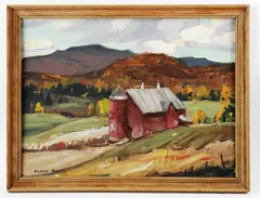 Jefferson by Alden Bryan, oil on board, sold Aug 2023